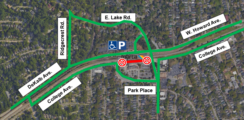 College Ave. Road Closure Map_FINAL